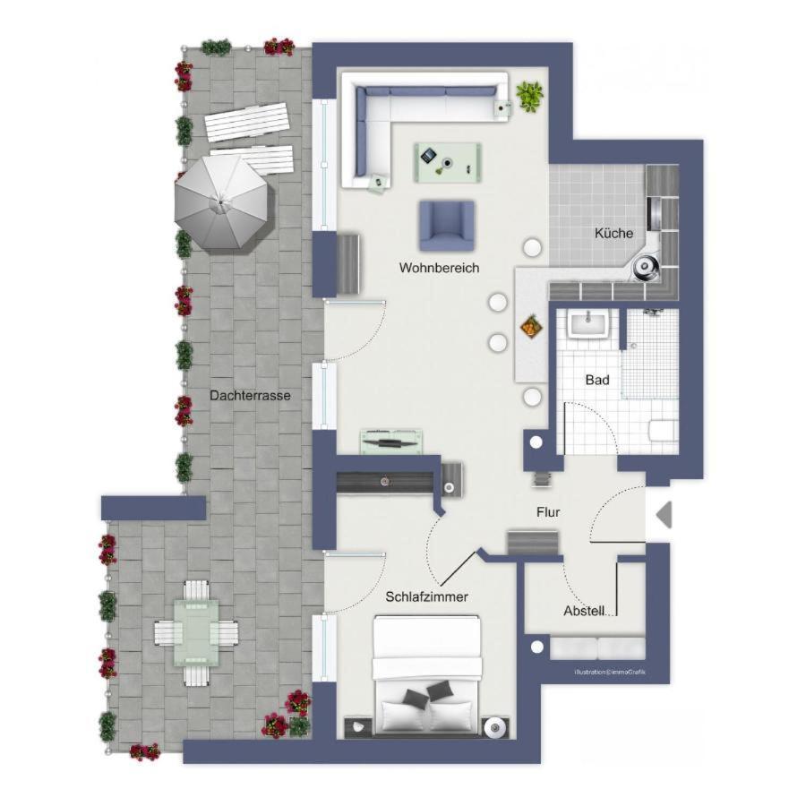 Ferienwohnung Ostseeblick We 13 Villa Sanddorn Börgerende-Rethwisch المظهر الخارجي الصورة